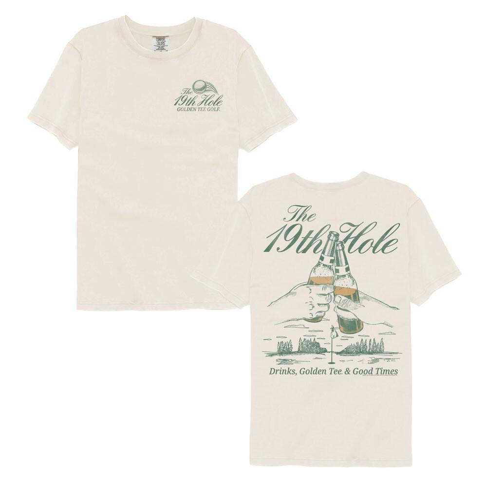 Golden Tee Video Game 19th Hole Drinks Golden Tee Good Times Men T Shirt S