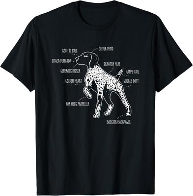Anatomy Of A German Shorthaired Pointer GSP Dog Lover Gift Unisex T-Shirt