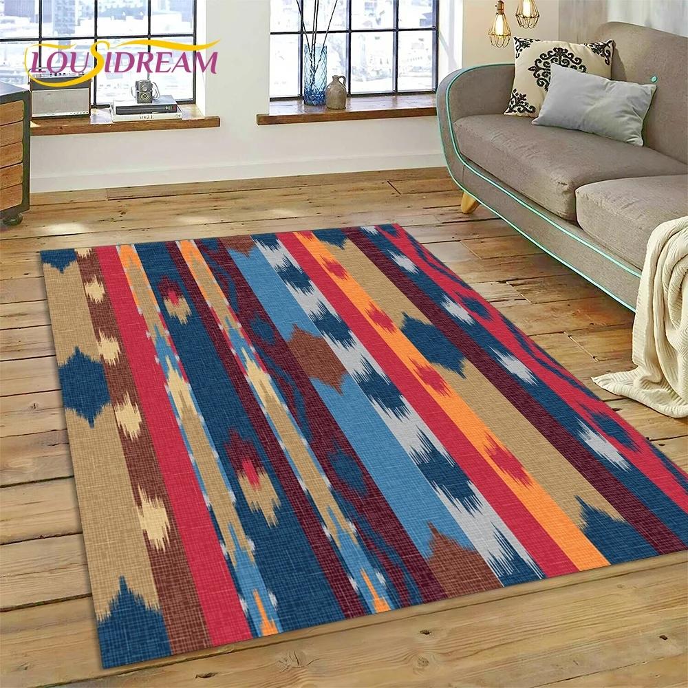 Neuester nordischer türkischer böhmischer Keltenteppich für Wohnzimmer, Schlafzimmer, Heimdekoration, Bodenmatte, rutschfeste Dekoration für Sofa, Fußmatte