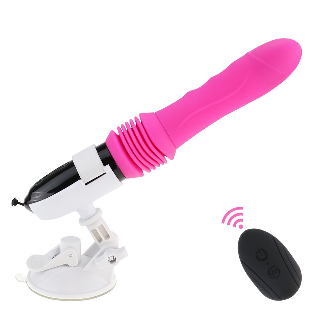 Thrusting Big Dildo Vibrator Automatic Remote Control Vaginal G Spot Massager Retractable Masturbators Adult Sex Toys for