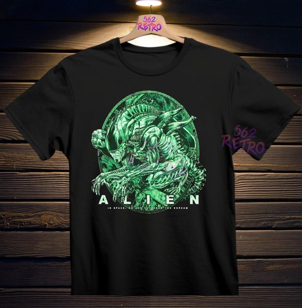 Alien In Space No One Can Here You Scream Movie Black TShirt S3XL Unisex T-Shirt XXXXL