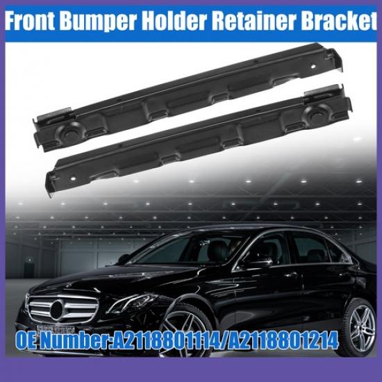Front Left Right Upper Bumper Bracket TWO  for Mercedes Benz E320 03-09