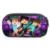 Minecraft Game Student Large Capacity Pencil Bag Stationery Bag Cartoon Pencil Bag Storage, Stationery Box