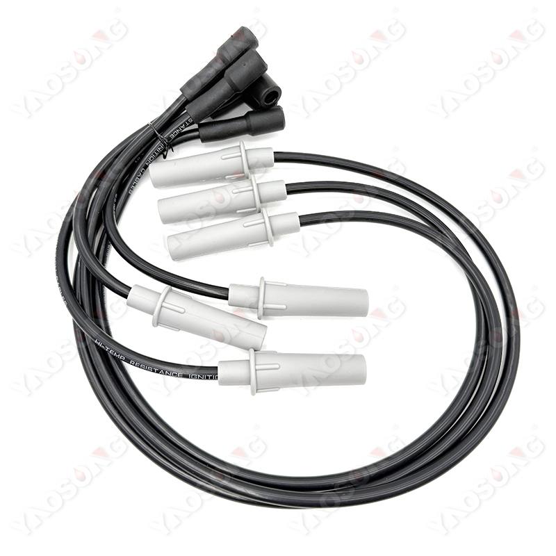 

For Jeep Wrangler 3.8L 2007 2008 2009 2010 2011,Kit de Cable de encendido 68017712AC Cable divisor de cilindro,spark plug wire