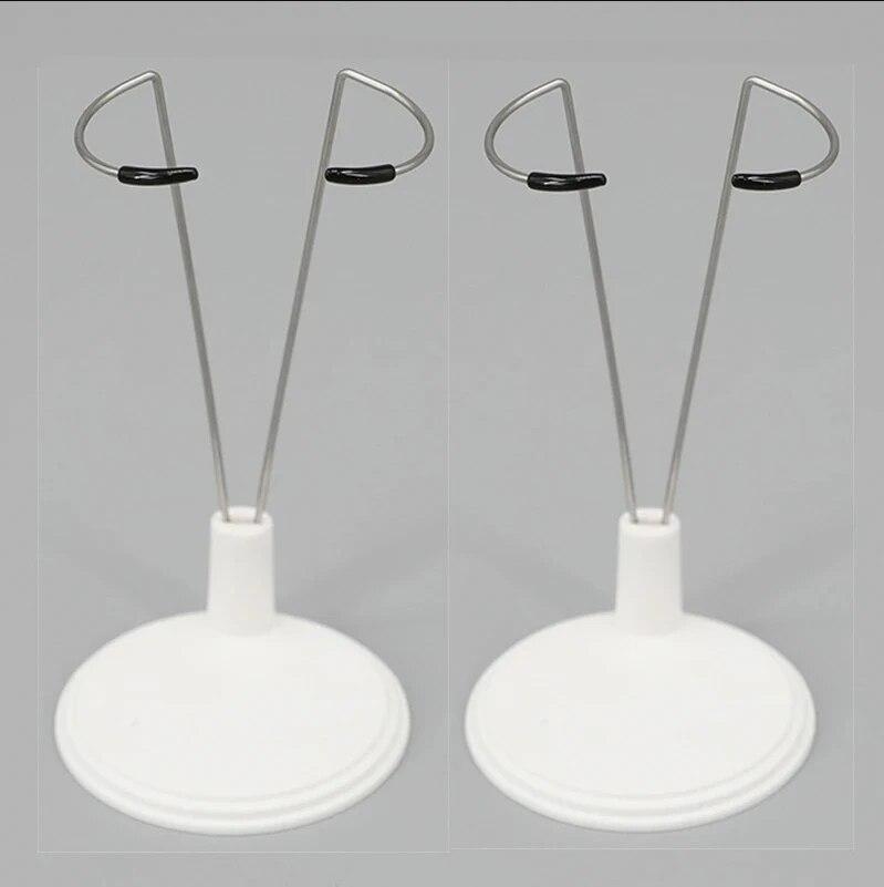 

2 шт. Подставка для фигурок Действия Пластиковая подставка для демонстрации кукол Кронштейн-поддержка для кукол Регулируемая подставка для кукол Подходит для кукол-медведей 15-60 см Игрушка for doll 11-17cm