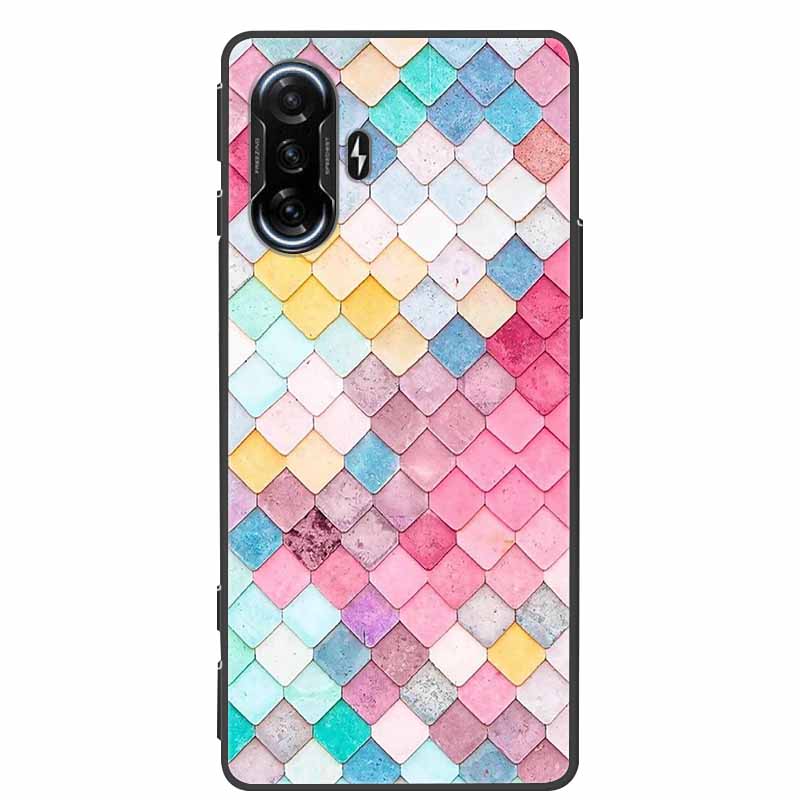 

Для Redmi K40 Gaming Чохол Ударостійкий М який силікон ТПУ Задня кришка Для Xiaomi Redmi K 40 K40 K50 Ігрових Телефонів Чохли Милий Мультяшний For Redmi K40 Gaming