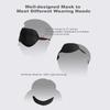 USB Heated Eye Mask Reusable Silk Steaming Eye Mask Massager for Sleeping Eye Puffiness Anti Dark Circle Patch Eye Care Relieve Fatigue Promote Sleep