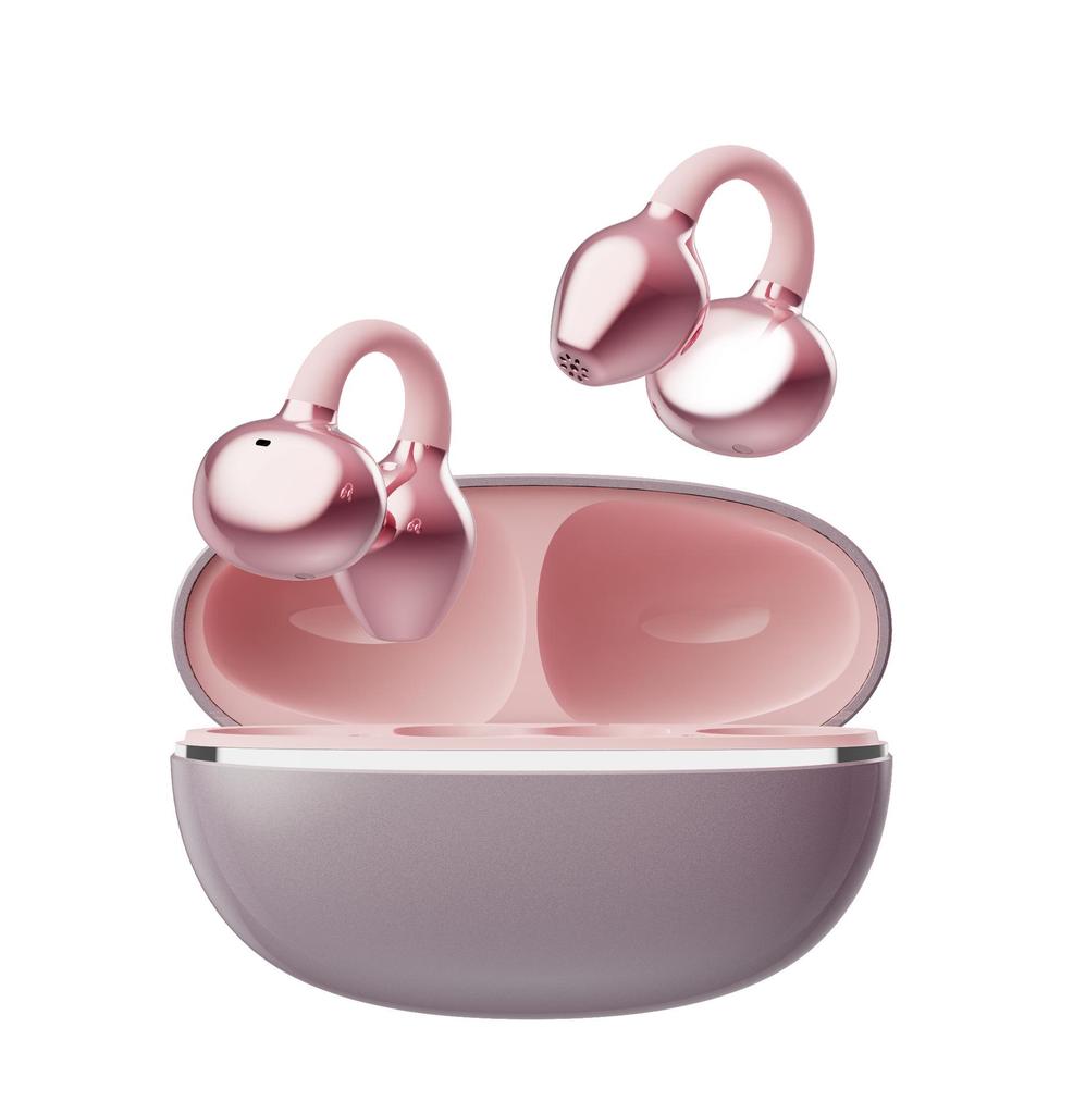 Diamond Buckle Bone Conduction Bluetooth Ear Clip: Noise Reduction, Low Latency, Lossless Sound Quality