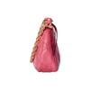 Gucci GG Matelassé Logo Chain Canvas Backpack Leather Mahjong Bag Shoulder Bag Tote Bag Women Bags Gold Pink 735049-UM8HG-8550