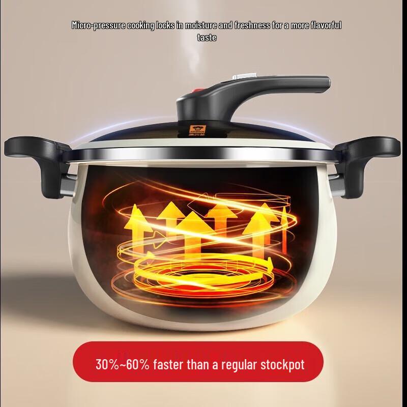Kangbakh 6.5L Enamel Micro-Pressure Soup Pot