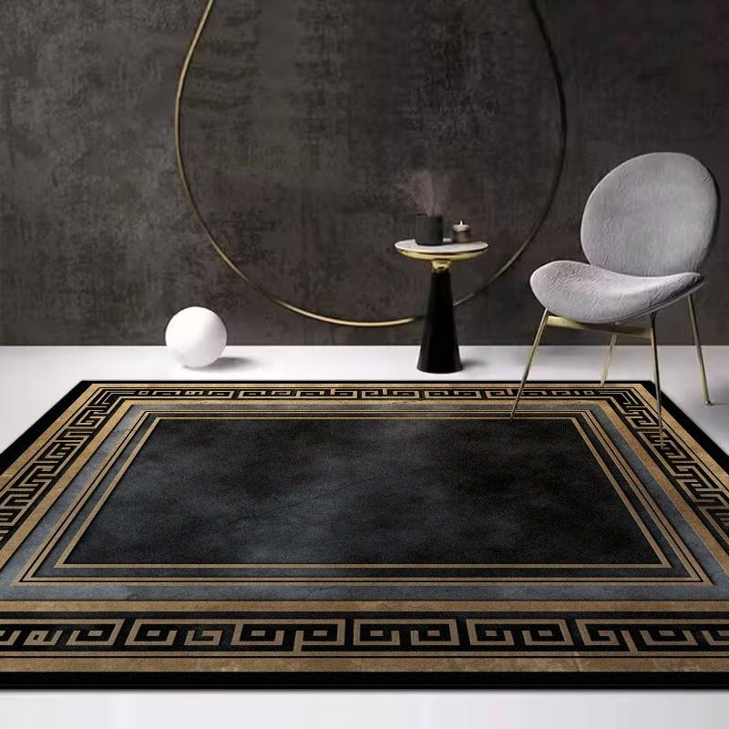 Retro Chinese Style CARPET FOR LIVE ROOM Decoration Bedroom Washable Coffee Tables Mat Non-slip Large Area Rugs Lounge Rug