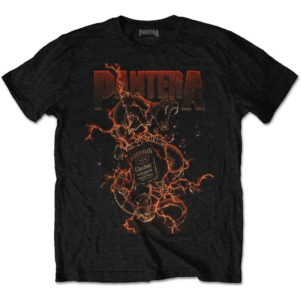 Pantera Goddamn Whiskey Tee T-Shirt Mens S