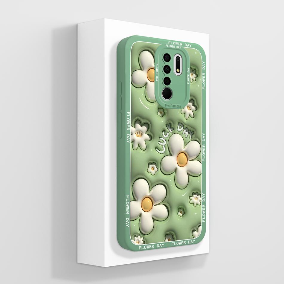 For Redmi 9 9A 9C 9T Case Cute Panda Soft Liquid Silicone Phone Housing For Xiaomi Redmi9 Power High Quality Durable Back Cover