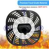 8PCS Air Fryer Rubber Feet for Gourmia Air Fryers, Premium Food Grade Air Fryer Silicone Rubber Bumpers Tabs Tips legs Attachments Stops for Gourmia