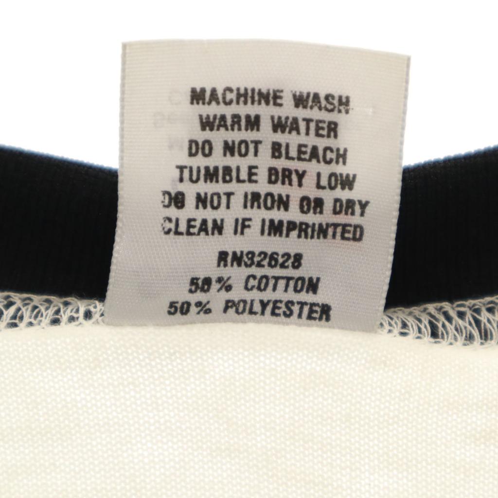 Swingster 80s 90s Made in USA Old Short sleeve V neck T-shirt L baseball Men's Used