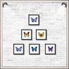 Deep box 3D frame 24.5x24.5 for moss handicrafts for photos, black