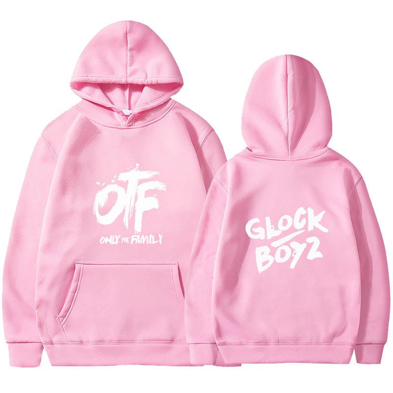 2025 new OTF letter print men's and women's hoodies spring and autumn goth casual comic pattern sweater