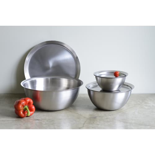 La Base Tsubame-Sanjo Stainless Steel Bowl, Large, 27cm, Made In Japan, Yoko Arimoto, LB-006