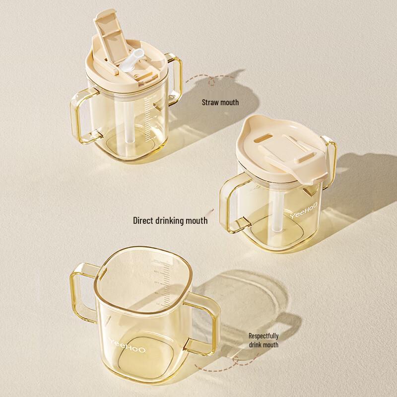 YEEHOO PPSU Straw Sippy Cup