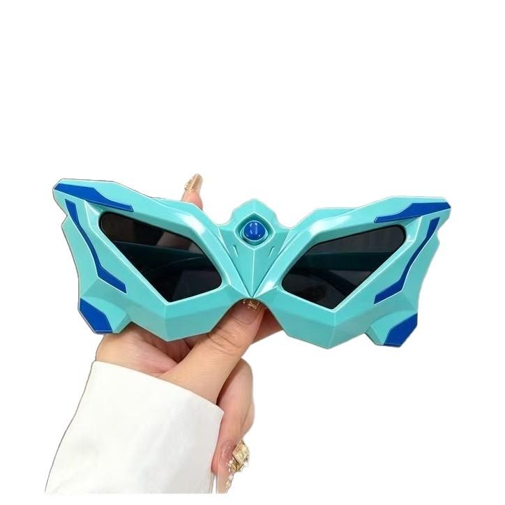 Nuovi occhiali da sole decorativi per bambini Transformer, occhiali da sole alla moda per pose, occhiali da sole da evocatore Transformer, occhiali da sole