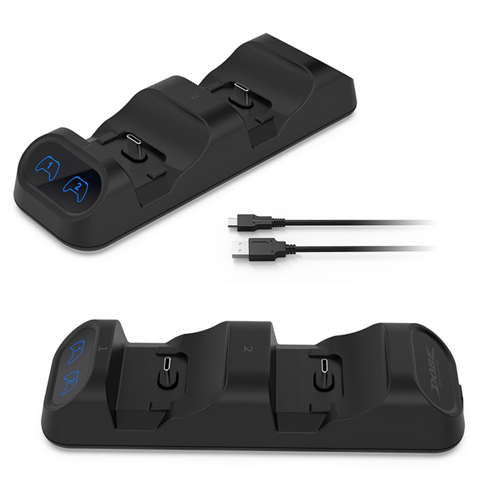 For Switch Pro Controller Charging Dock Type-C Controller Dock Station Holder Charger Station for PS5/Xbox Series S/X Controller