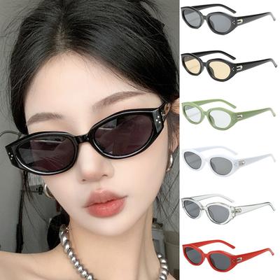 New Women Summer Senior Cat Eye Sunglasses Fashion Korea Street Sunglass Elegant Lady Retro Outdoor Eyewear Uv400