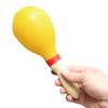 Maracas Kids Rumba Shaker Party Favor Toy PVC Hand Percussion Musical Instrument L Yellow