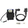CDI Box Kit with Spark Plug Ignition Coil 30510‑GF9‑405 Replacement for Honda Sportrax 90 TRX90 2x4 1993