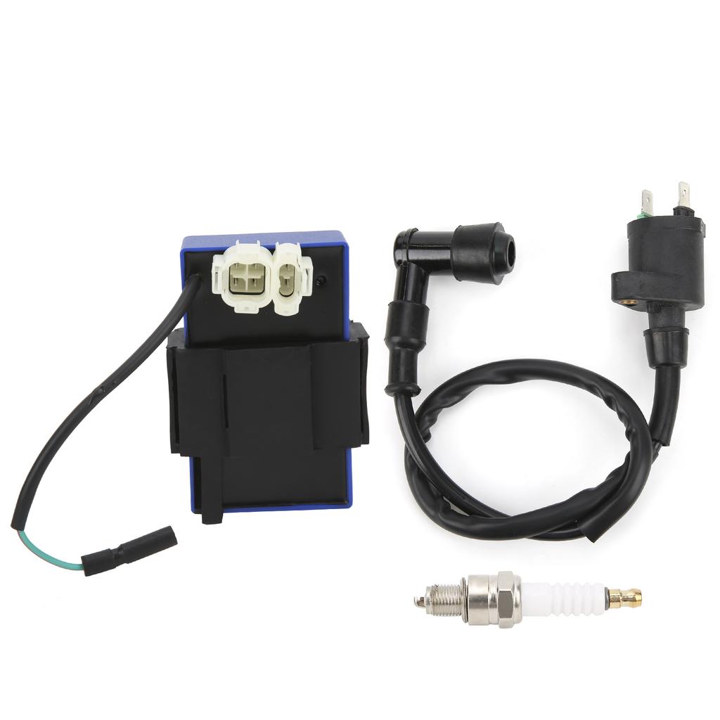 CDI Box Kit mit Zündkerze Zündspule 30510‑GF9‑405 Ersatz für Honda Sportrax 90 TRX90 2x4 1993