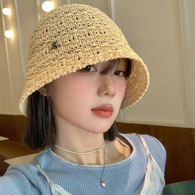 Women's Summer Breathable Bucket Hat: Fashionable, Thin, Versatile Sun Protection Hat