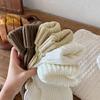 Japanese Student Leg Warmer Footless Socks for Women Girls Scrunch Lantern Boot Covers Solid Color Loose Leg Sleeves