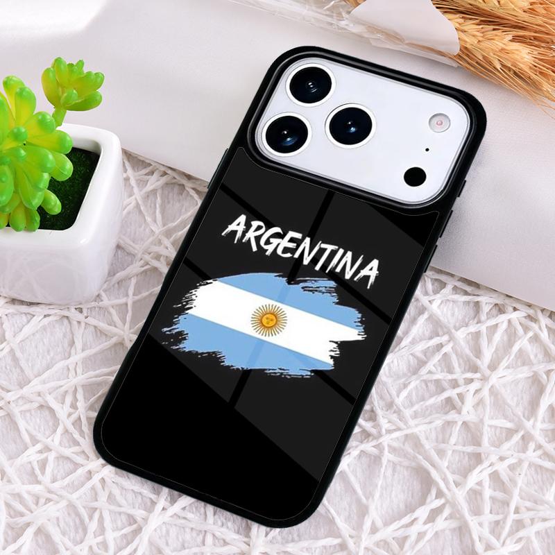 

Argentina Flag soft Phone Case for iPhone 17 Air 16 15 11 12 14 13 Pro Max Shockproof Cover iPhone17