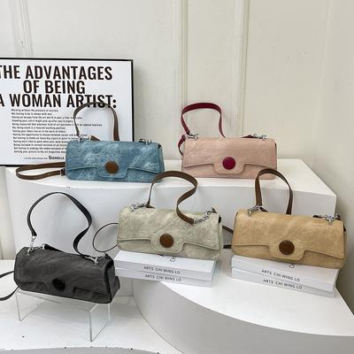 Underarm Bag Women's Large Capacity 2025 Autumn New French Niche Retro Foreign Style Shoulder Bag Crossbody Baguette Bag