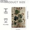 Metal Wall Decor Four Leaf Clover Irish Charm Sign for Pub Bar Garden Gift