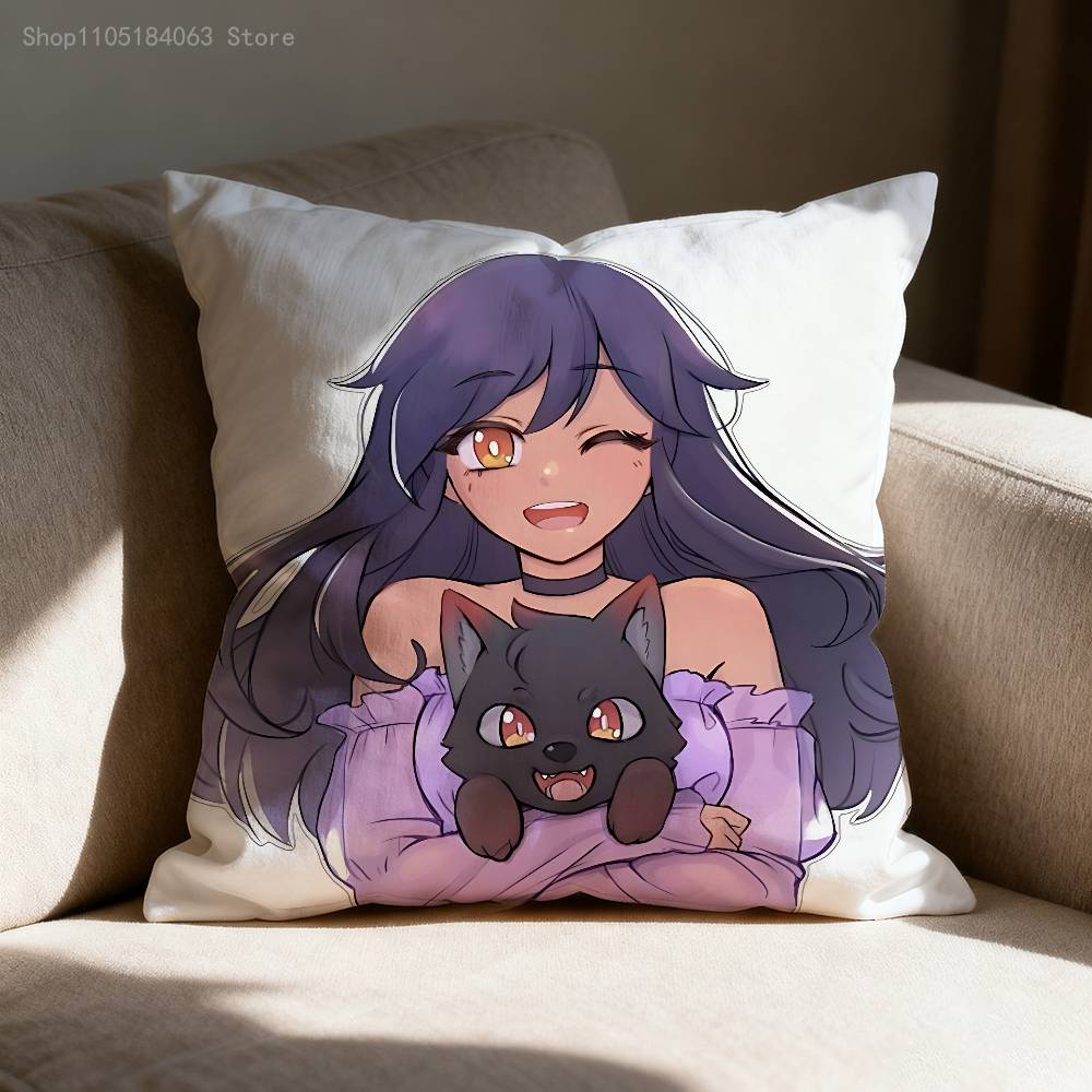 

A-Aphmau Наволочка для декоративної подушки 45x45см 40x40см 55x55см 50x50см 30x30см Квадратна наволочка для автомобільної подушки 65cmx65cm