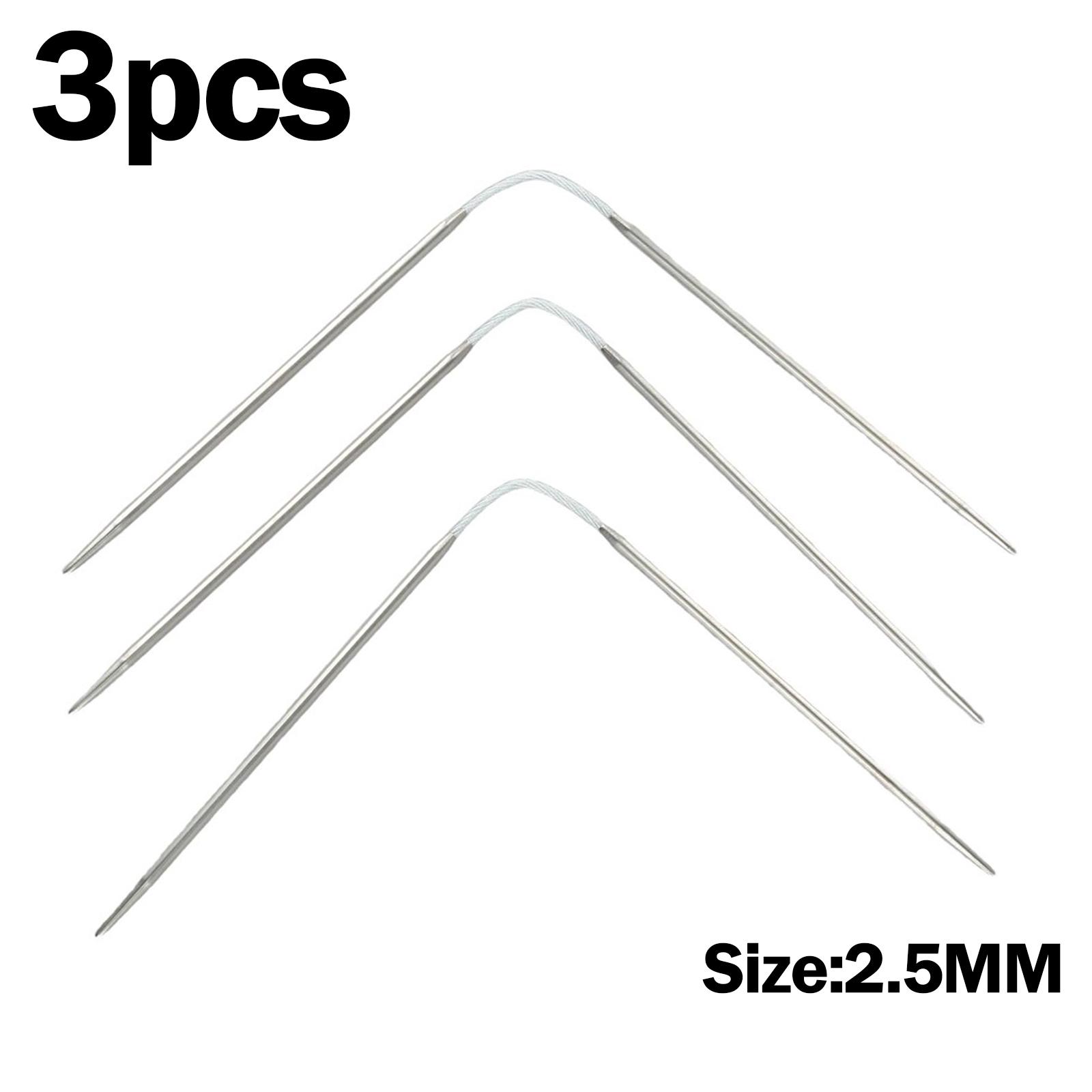 

Набор спиц 21~23 см 2 мм 3 шт. 3,5 мм 3 мм 4 мм 2.5mm