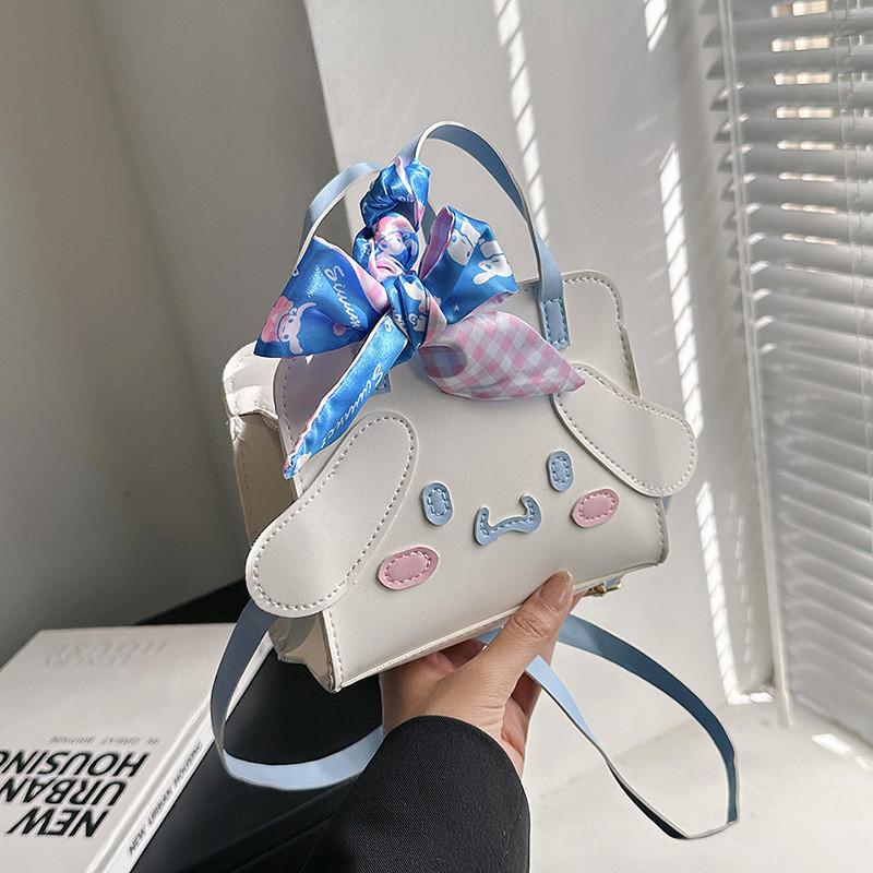 Chic Pu Leather Handbag For Women White Trendy Street Style Shoulder Bag 2023