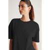 Jemmy Women's Relaxed Fit Crew Neck 100% Cotton Short Sleeve Basic White T-shirt