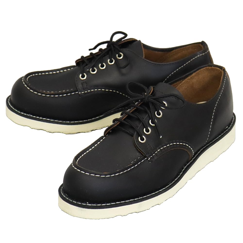 8090 Classic Moc Oxford Classic Mock Oxford Black Prairie 27cm [Red Wing] US9D-Approx.