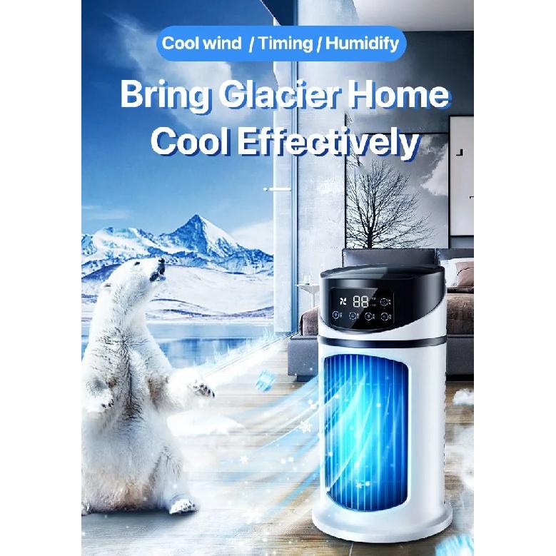 Tragbare Klimaanlage USB Mini Klimaanlage Luftkühler Ventilator Wasserkühlventilator Klimaanlage Luftkühler Für Zuhause Büro