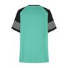 Casual Women's Patchwork Gradient Short Sleeved Casual T-shirt