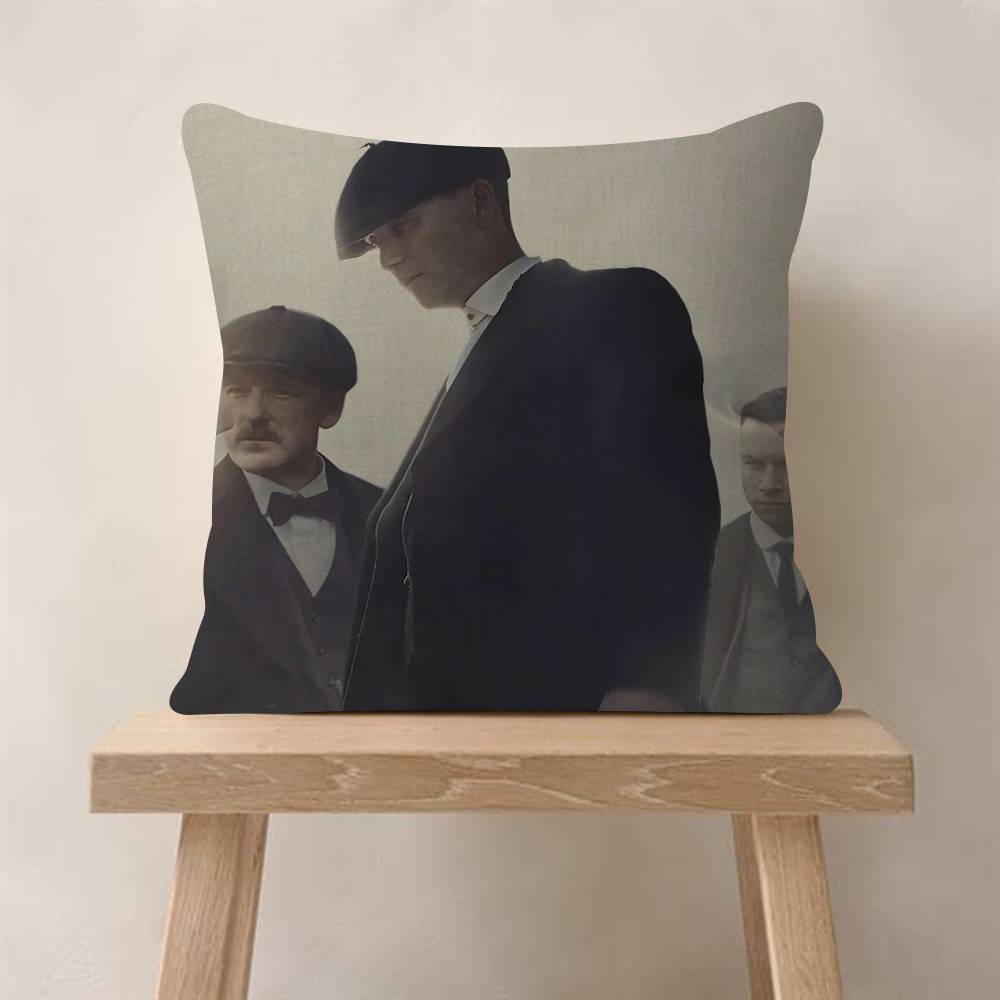 Peaky Blinders TV Play Personalized Picture Text Home Decorative Pillows Household Gifts 45x45cm