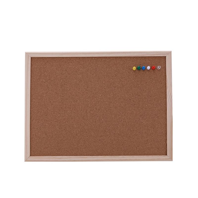 Memo Board Photo Decorative Board Pin Board Bulletin Board Cork Board School Office Home Supplies for Photos Schedules