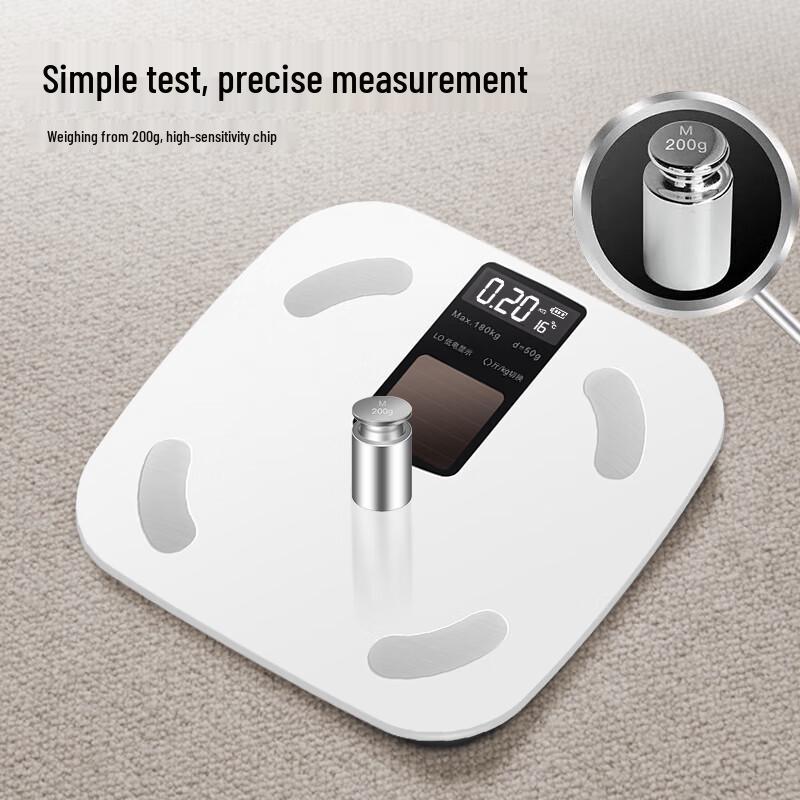 Solar Self-Charging Smart Body Fat Scale BF1224 (CN version)