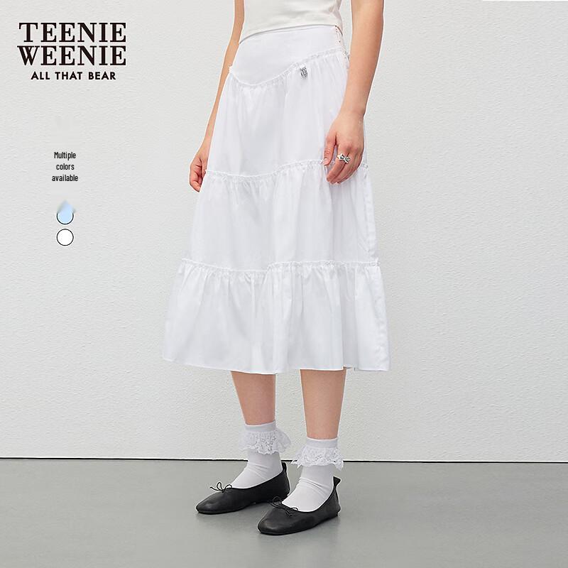 Teenie Weenie Sweet Lace Tiered A-Line Skirt M