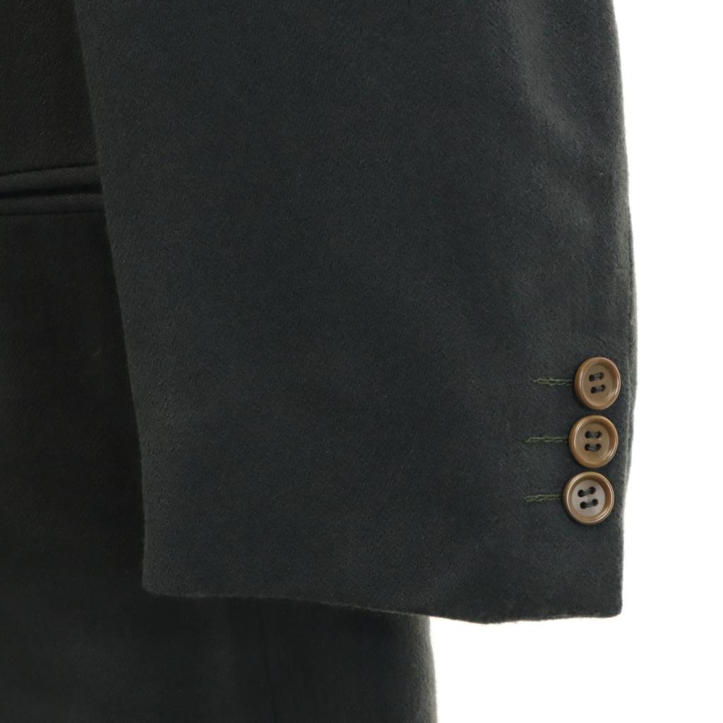 Giorgio Armani 90. léta Vyrobeno v Itálii Staré dvouřadé sako 48 Zelenosivé Pánské Použité