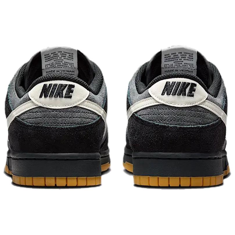 Nike Dunk Low SE Black Anthracite Gum Men Sneakers Pale-Ivory Gum-Light-Brown HQ1931-001