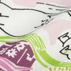 Quarter Report Moomin Afternoon in Moomin W50 x Made in (MOOMIN) Handkerchief, Valley, Pink, Approx. H50cm, 100% Cotton, Japan.