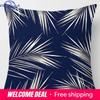 Modern Simple Dark Blue Geometric Pillowcase Home Sofa Cushion Cover