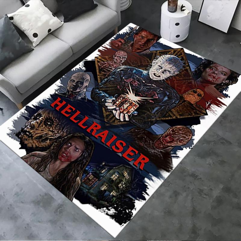 2025 New Hellraiser Carpet Rug for Living Room Bedroom Home Sofa Decoration,Kids play Non-slip Floor Mat 37